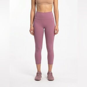 Lululemon Wunder Under Crop *Full-On Luxtreme 23” Pink 2 High Rise Leggings